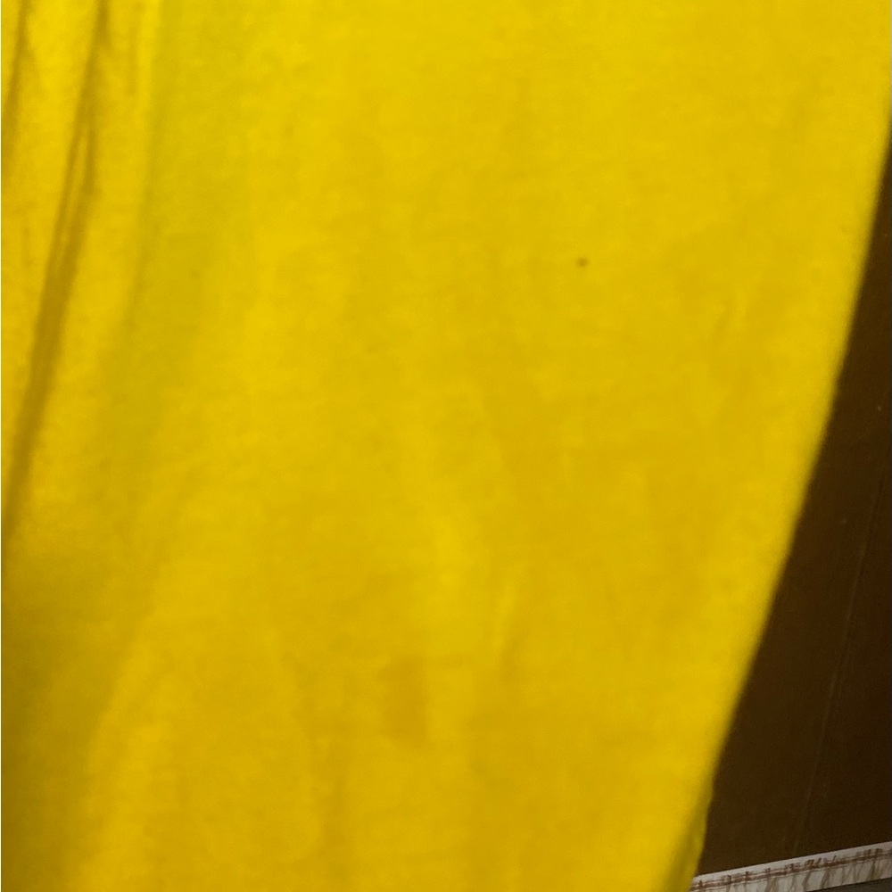 Yellow Long Sleeve Dress with Studded Detail - Picture 5 of 5